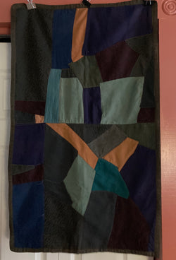 Gee's Bend Type Crib Quilt - more research needed to be authenticated as a Gee's Bend Quilt