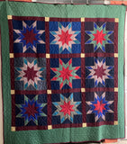 Eight Point Broken Star Quilt- SOLD