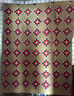 Amish Checkerboard Quilt