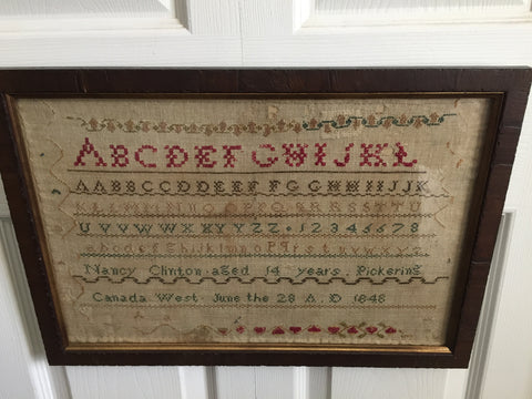Canadian Sampler. - Sold