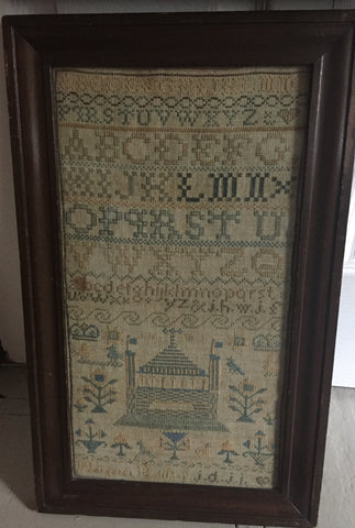 English Sampler circa 1830