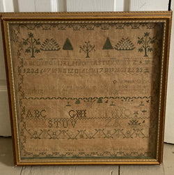 19th Century Nova Scotia Sampler