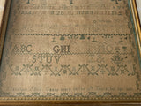 19th Century Nova Scotia Sampler