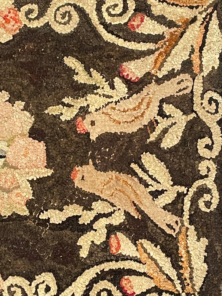 Outstanding Hooked Rug with Historical Provenance - Circa 1860 – Carol ...