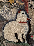 Barn Yard Friends Hooked Rug