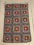 Geometric Hooked Rug