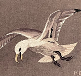 Cheticamp Seagull Hooked Rug