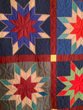 Eight Point Broken Star Quilt- SOLD