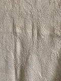 White 19th Century Trapunto Quilt