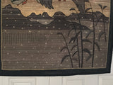 Grenfell Ducks over the Marsh - Winter Snowflakes  SOLD