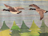 Grenfell Canada Geese in Flight  -  SOLD