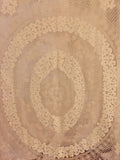 Beautiful lace work with Battenberg linen inserts -  Bed Covering