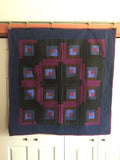 Mennonite Log Cabin Crib Quilt