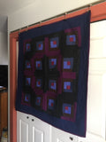 Mennonite Log Cabin Crib Quilt