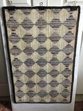Geometric Hooked Rug
