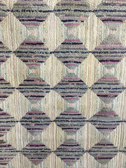 Geometric Hooked Rug