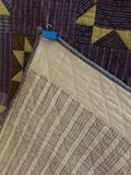 Linsey-woolsey hand woven Quilt