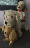 Early stuffed toy bears and dogs  -  MOSTLY SOLD