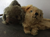 Early stuffed toy bears and dogs  -  MOSTLY SOLD