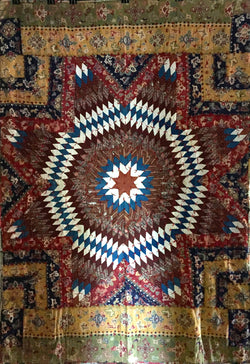 Two-sided Star and Cigar Flannels Quilt