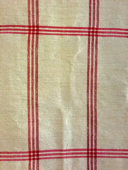Linen Ticking Cover