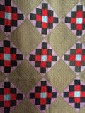 Amish Checkerboard Quilt