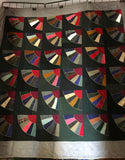 19th Century Amish Fan Quilt