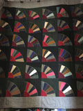 19th Century Amish Fan Quilt