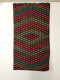 Nova Scotia Geometric Hooked Rug