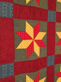 Mennonite Eight Point Star Quilt