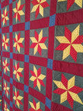 Mennonite Eight Point Star Quilt