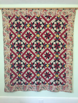 Eight-Point Star Mennonite Quilt