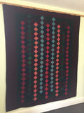Diamonds, Nine Patch and Bar Quilt