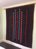 Diamonds, Nine Patch and Bar Quilt