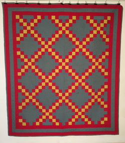 Mennonite Double Irish Chain Quilt