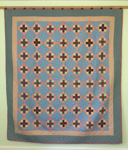 Crosses and Squares Mennonite Quilt