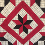 Eight-Point Star Mennonite Quilt