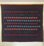 Diamonds, Nine Patch and Bar Quilt