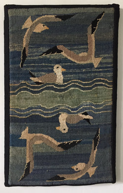 Grenfell Seagulls in flight  -  SOLD